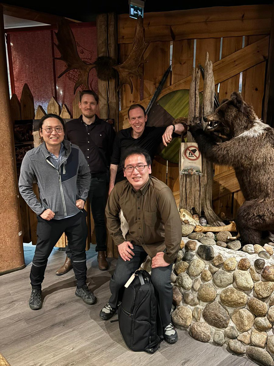 Hao Zeng (@haozeng_group) on Twitter photo Thanks Professor Yoshiyuki Kageyama <a href="/HokkaidoUni/">Hokkaido University</a> for the excellent talk on molecular robots, and explaining to us how to find a more interesting topic (by going far from equilibrium). Thanks @APriimagi @TPRuoko for accompany to Viking restaurant. Thanks Professor Yoshiyuki Kageyama <a href="/HokkaidoUni/">Hokkaido University</a> for the excellent talk on molecular robots, and explaining to us how to find a more interesting topic (by going far from equilibrium). Thanks @APriimagi @TPRuoko for accompany to Viking restaurant.