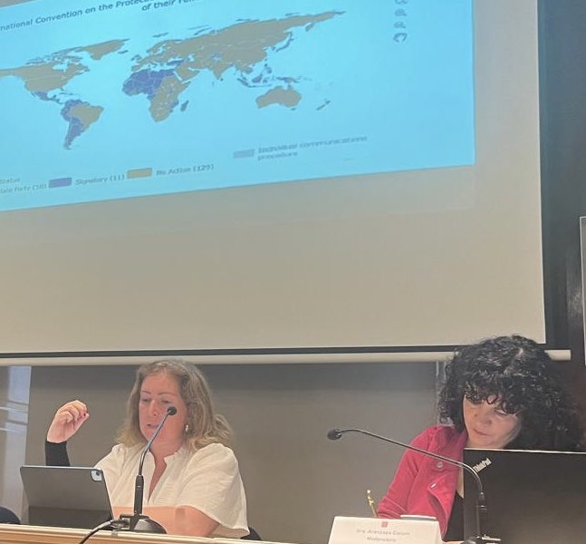 El passat divendres vaig parlar sobre la necessitat de posar en valor el marc internacional de protecció dels drets humans al Seminari d’estudi i pràctica juridica de <a href="/eapccat/">EAPC</a> <a href="/gencat/">Generalitat de Catalunya</a> Molt agraïda a l’Aranzazu Colom i la resta del Gabinet juridic per la invitació