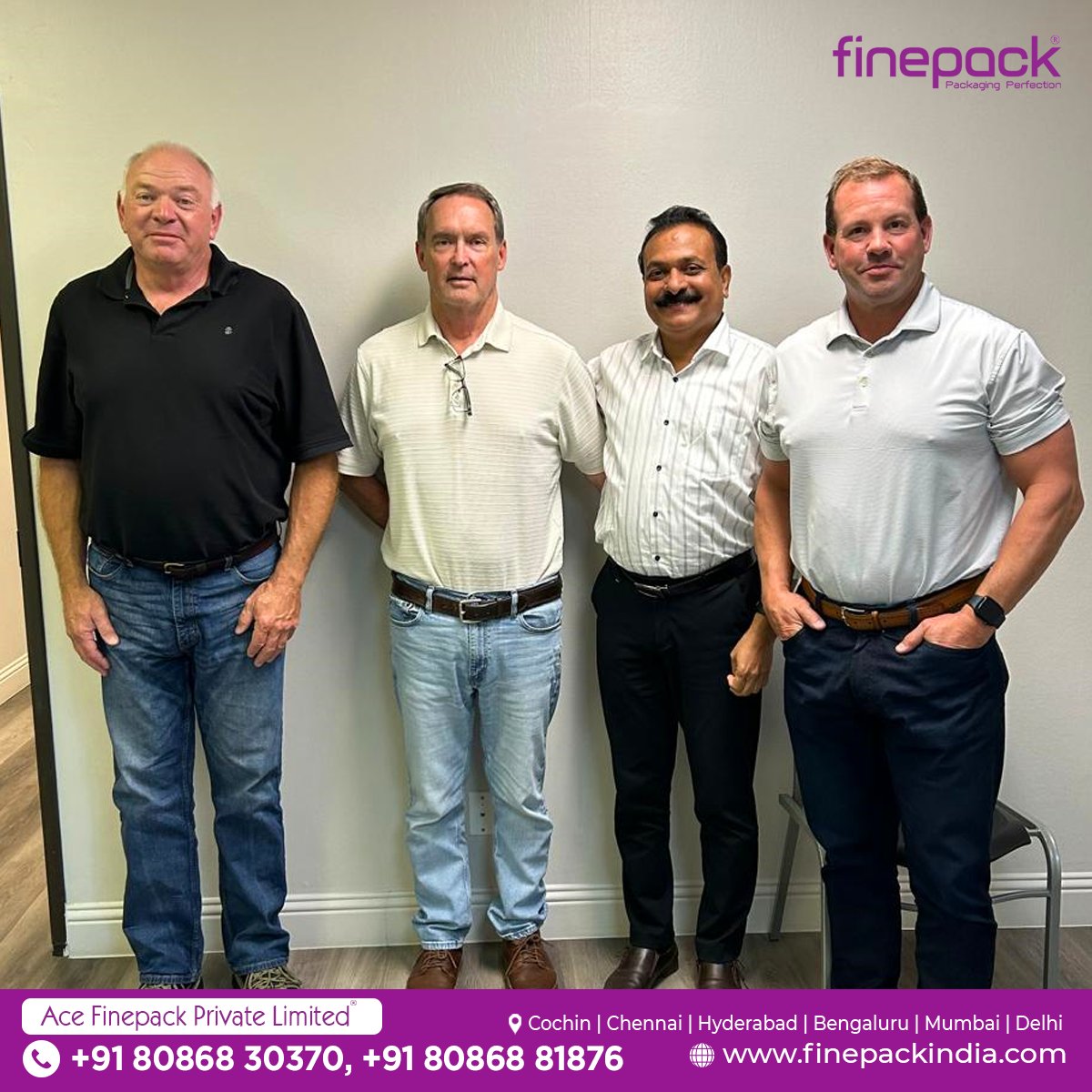 FinepackAce's tweet image. Finepack is excited to be at the BestCode Quantum launch in the US! The new BestCode Quantum's high-speed printing is set to revolutionize product marking.
#Finepack #BestCode #BestCodeQuantum #PrintingInnovation #ProductMarking #Coding