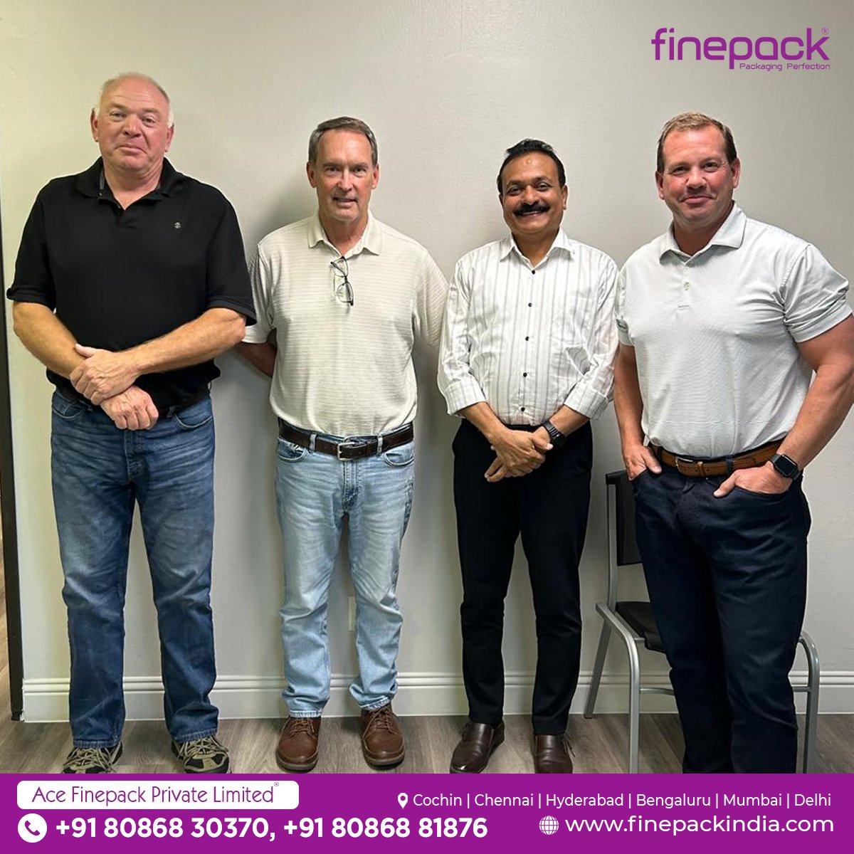 FinepackAce's tweet image. Finepack is excited to be at the BestCode Quantum launch in the US! The new BestCode Quantum's high-speed printing is set to revolutionize product marking.
#Finepack #BestCode #BestCodeQuantum #PrintingInnovation #ProductMarking #Coding