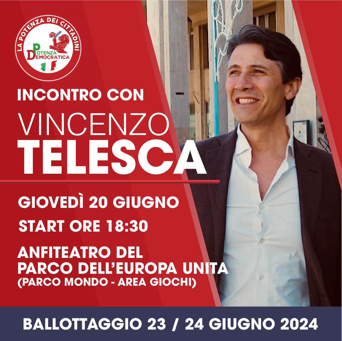 Tutti insieme per Vincenzo Telesca Sindaco😉!!!
