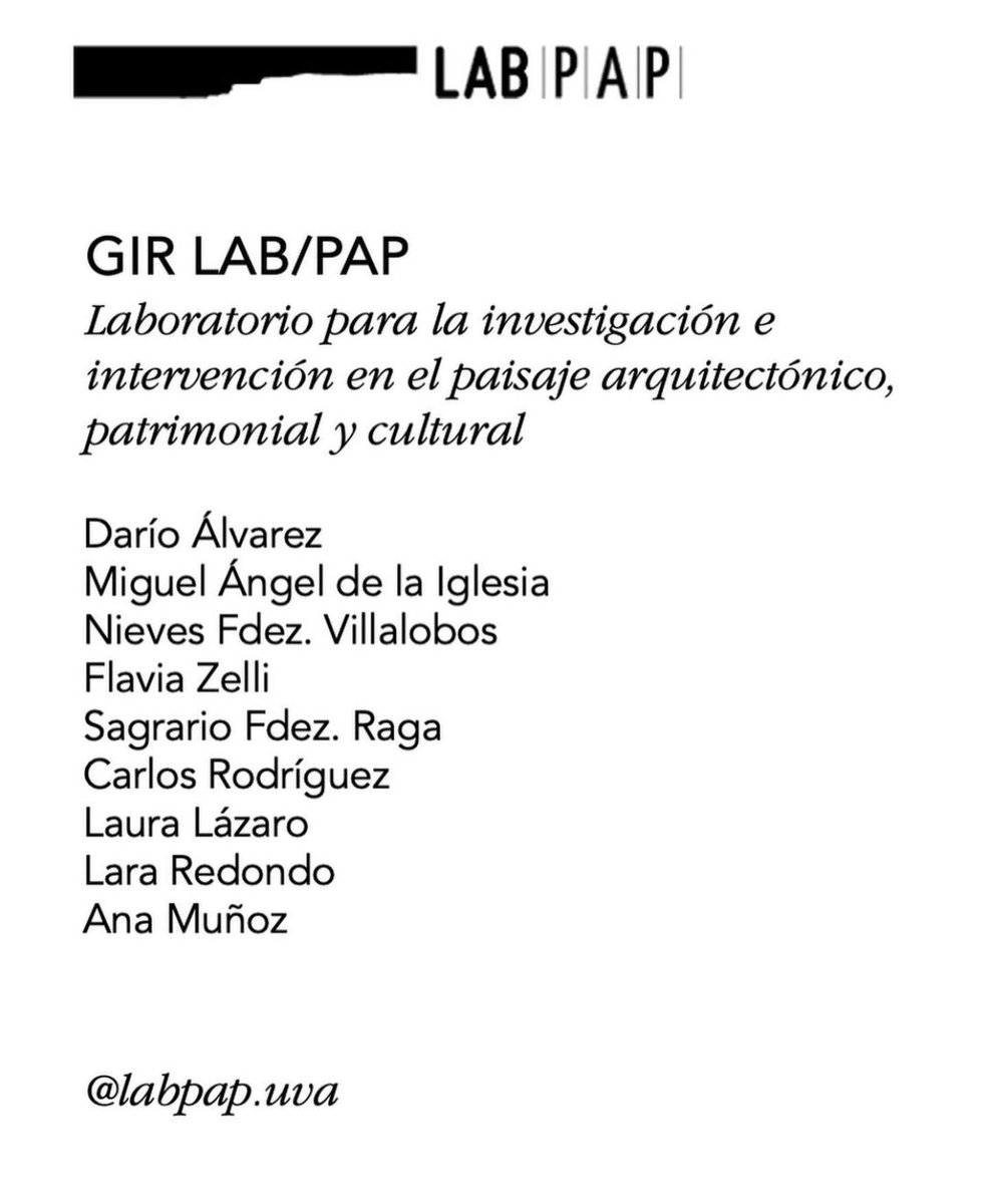 LABPAP (@labpapuva) on Twitter photo ¡Hoy estamos de celebración!
Nuestro equipo ha recibido el Premio de Investigación del Consejo Social de la Universidad de Valladolid 2024. <a href="/UVa_es/">Gabinete de Comunicación Universidad de Valladolid</a> <a href="/ConsejoSocUVa/">Consejo Social UVa</a> @ETSAValladolid <a href="/coacyle/">COACYLE</a> <a href="/CSCAE/">CSCAE</a> <a href="/COAValladolid/">COAVA</a> <a href="/CluniaSulpicia/">Clunia Sulpicia</a> <a href="/jcyl/">Junta de Castilla y León</a> <a href="/bienalarpa/">Bienal AR&PA</a> <a href="/DgetETSAVa/">Delegación ETSAVA</a>
comunicacion.uva.es/es/detalle/El-… ¡Hoy estamos de celebración!
Nuestro equipo ha recibido el Premio de Investigación del Consejo Social de la Universidad de Valladolid 2024. <a href="/UVa_es/">Gabinete de Comunicación Universidad de Valladolid</a> <a href="/ConsejoSocUVa/">Consejo Social UVa</a> @ETSAValladolid <a href="/coacyle/">COACYLE</a> <a href="/CSCAE/">CSCAE</a> <a href="/COAValladolid/">COAVA</a> <a href="/CluniaSulpicia/">Clunia Sulpicia</a> <a href="/jcyl/">Junta de Castilla y León</a> <a href="/bienalarpa/">Bienal AR&PA</a> <a href="/DgetETSAVa/">Delegación ETSAVA</a>
comunicacion.uva.es/es/detalle/El-…