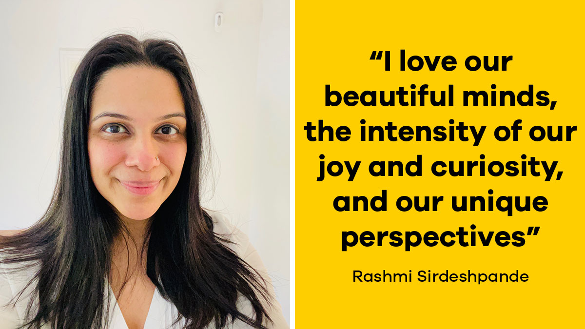 "Our stories and voices are so varied. And they matter."

On #AutisticPrideDay, our brilliant Writer in Residence <a href="/RashmiWriting/">Rashmi Sirdeshpande (Updates Only)</a> celebrates autistic voices in children's books...

booktrust.org.uk/news-and-featu…