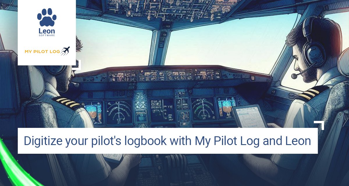 LeonSoftware's tweet image. Introducing new integration with My Pilot Log

Read more:
leonsoftware.com/blog/digitise-…

#Aviation #PilotLife #FlightLog #AviationSoftware #MyPilotLog #LeonSoftware