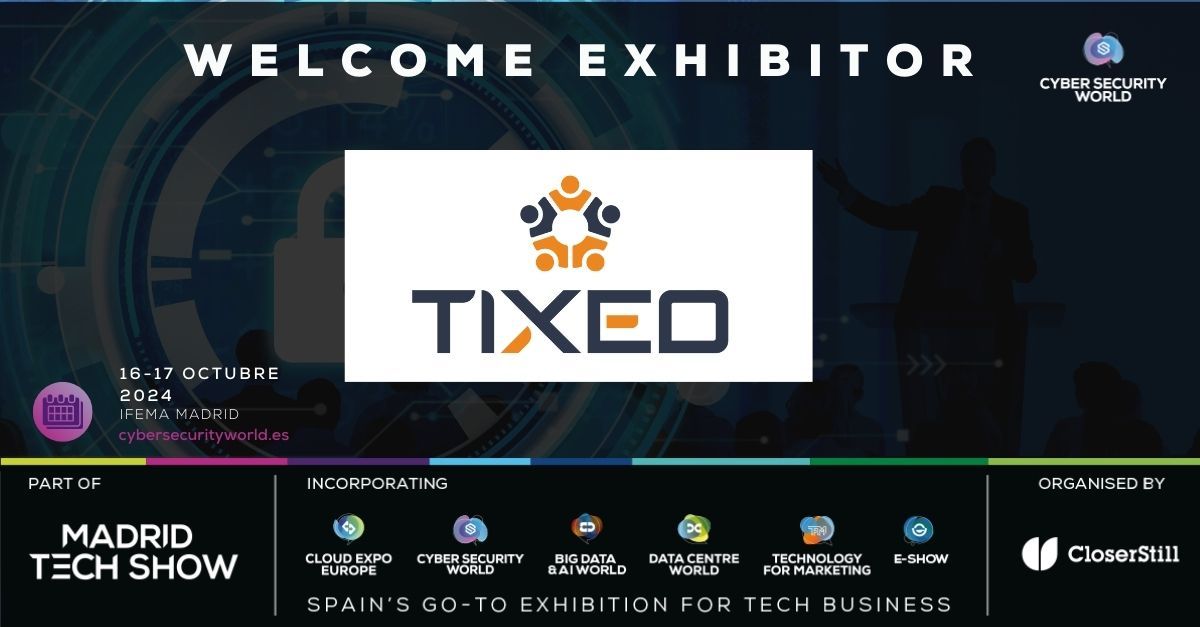 TixeoES's tweet photo. 🗓🤩 @TixeoES estará presente en el @MadridTechShow los días 16 y 17 de octubre en @IFEMA.

Descubra cómo nuestra solución protege sus comunicaciones confidenciales y garantiza el cumplimiento de la norma NIS 2.

https://t.co/NDavacpDfk
https://t.co/R3Kq1ORzlp https://t.co/Vk4lvIuRGe