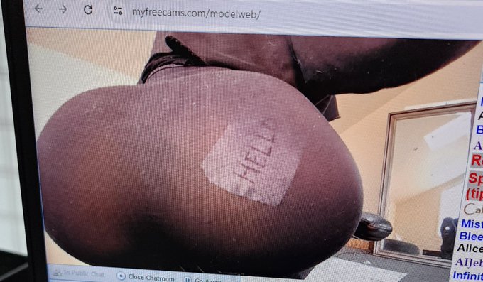 Live screen of me finding out my favourite outfit I wear out all the time goes 100% see-through when