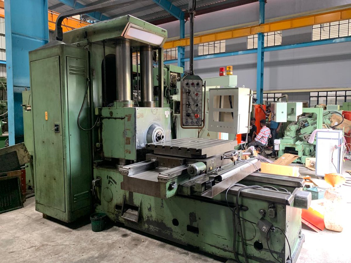Prowin_corp's tweet image. Horizontal Boring Machine.
Call - +91 9379825025 / 9342122441 / 9342506669
Make  - SCHARMANN
Spindle size  - 80 mm
Table size - 1000 x 800 mm
X  - 1000 mm
Y - 900 mm
Z - 1000 mm
Power 7.5 kw With new electric
#prowin #usedmachine #boringmachine #bangalore #GermanMade #machines