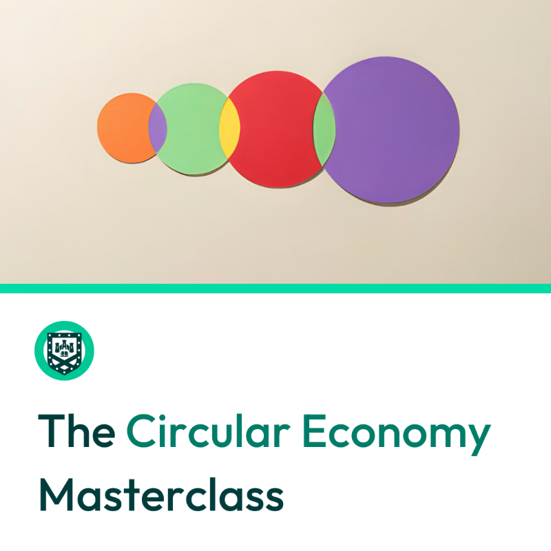 ExeterCircular's tweet photo. The #CircularEconomy Masterclass provides a flexible learning experience to equip you with the knowledge and skills to drive change.

You can access course materials at your own pace, allowing you to fit learning around your busy schedule. ⏰

📅👇 Next cohort: 30 September 2024