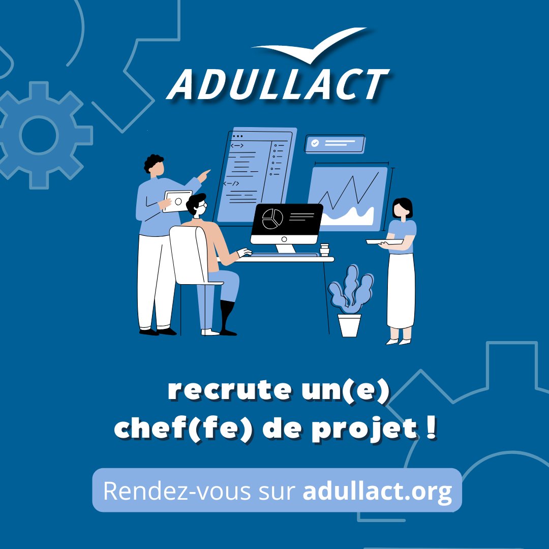 🔎[#Emploi] Nous recherchons toujours un(e) Chef(fe) de Projet Informatique pour rejoindre l'équipe !
 
🌞 Ce poste est à pourvoir en 35h dans le centre-ville de Montpellier
 
La gestion de projet n'a plus de secret pour vous ?
▶️adullact.org/68-actualite/v…
 #job #recrutement