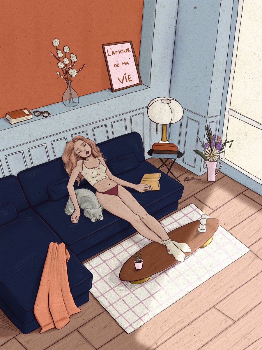 Lecture interrompue par le sommeil