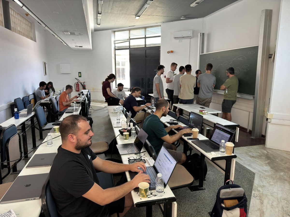 EdgelessP's tweet image. 🌟 Today is the day! 
EDGELESS Code Camp is happening in beautiful Chania. An excellent opportunity to understand external perceptions of EDGELESS and evaluate our OSS community engagement. Ready to learn and innovate together! 🔍💻 
#EDGELESS #CodeCamp #OSS #Community