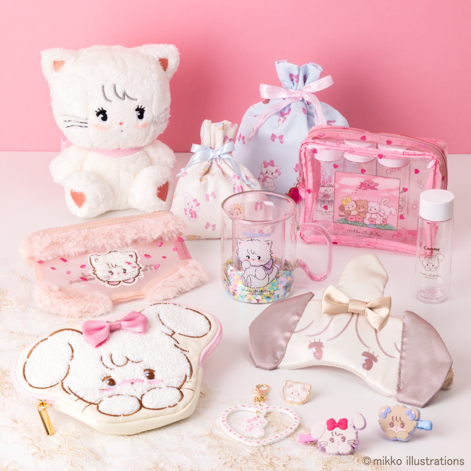 ハートポーチ キャミーちゃん mikko