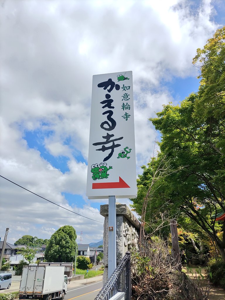 lapteil2's tweet photo. 行ってみたかったかえる寺にも行けて満足🐸
これからレントン達の待つ東京に帰ります✈ https://t.co/dctKBlOJ0Z