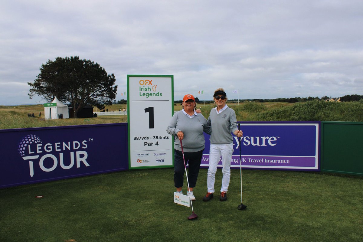 Seapoint Golf Links (@seapointgolf) on Twitter photo Our Lady Captain and Lady President getting ready to tee off this morning in the Championship Pro Am!! @Irish_Legends24 <a href="/euLegendsTour/">Legends Tour</a> Our Lady Captain and Lady President getting ready to tee off this morning in the Championship Pro Am!! @Irish_Legends24 <a href="/euLegendsTour/">Legends Tour</a>