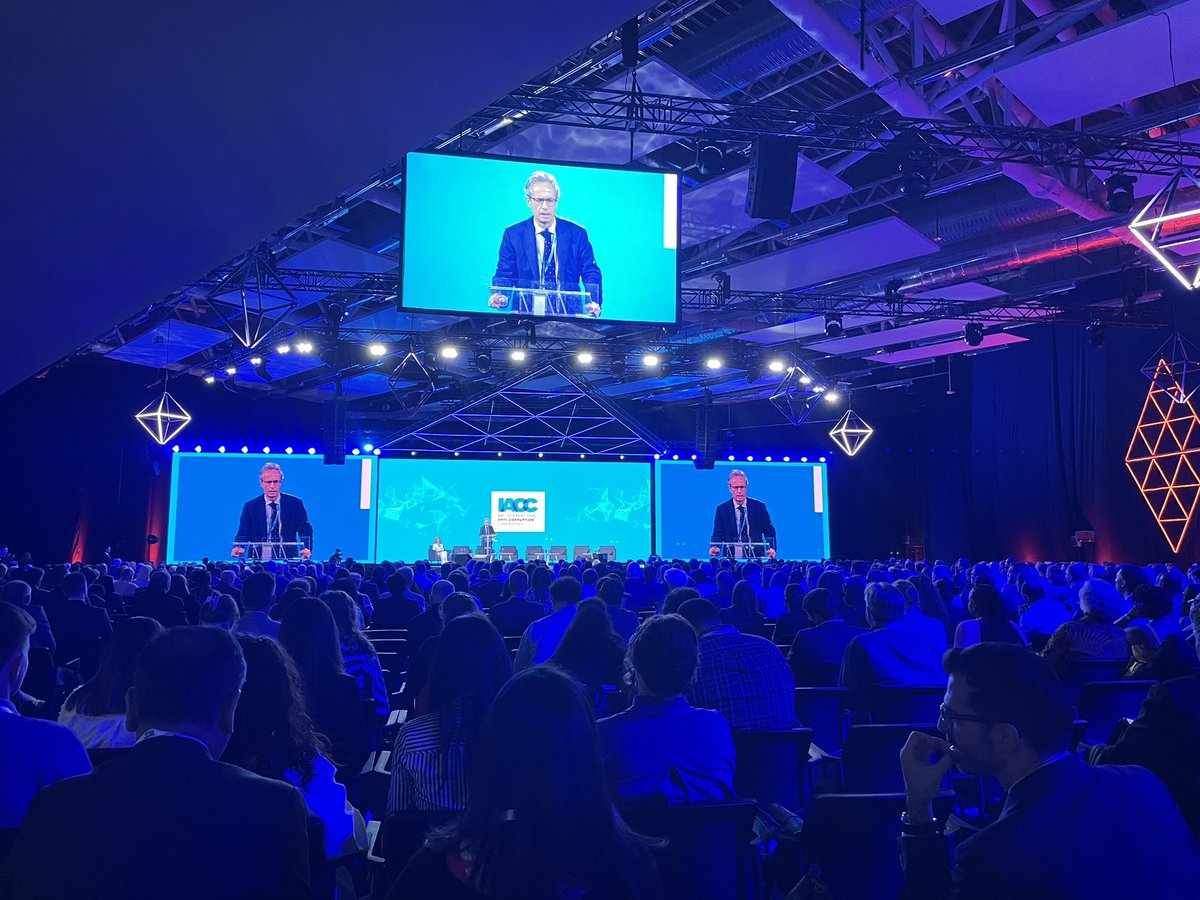 FadlallahYasmin's tweet photo. Excited to be part of UNDP’s delegation to #IACC2024 in Lithuania 🇱🇹 this week! Opening with emphasis on the urgency of accelerating momentum and tangible action to champion #integrity in addressing today’s multifaceted crises. 

Looking forward to sessions! https://t.co/3w0jYJ6Xek