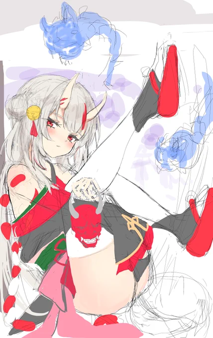 ゆったりと描いてく 