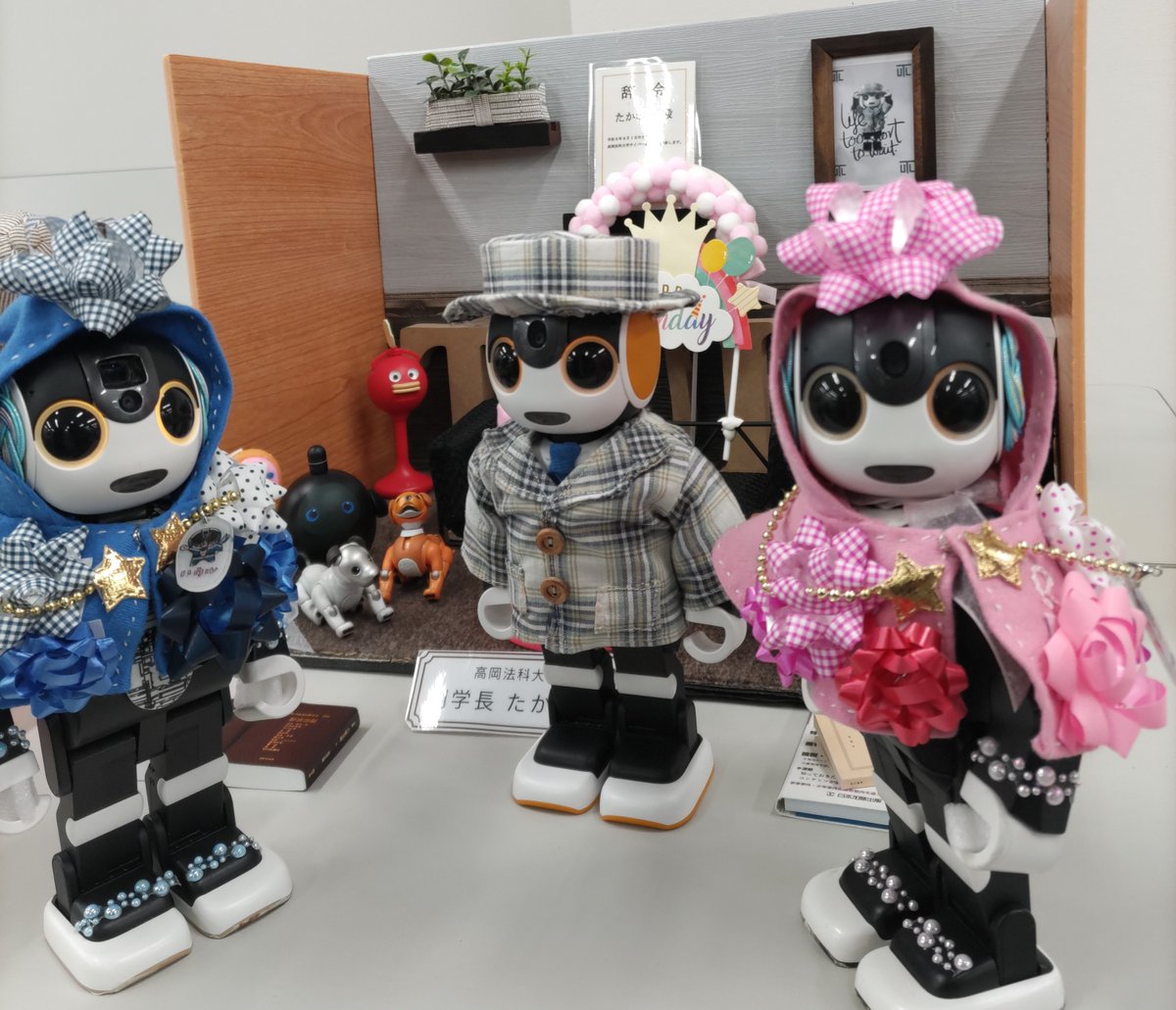 楽しかった思い出を振り返ったよ～♪ ＃たかホン ＃ロボホン副学長