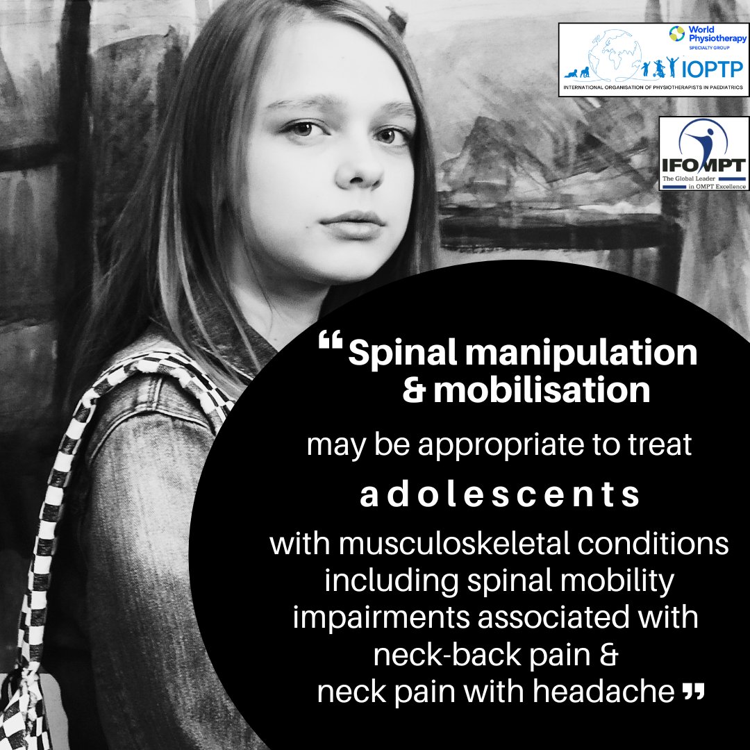 IFOMPT's tweet photo. IFOMPT and IOPTP have proudly released their policy brief on Paediatric Manipulation and Mobilisation. The full document is available on the IFOMPT website - https://t.co/ejGCQonErz https://t.co/SBtbRIAxD7