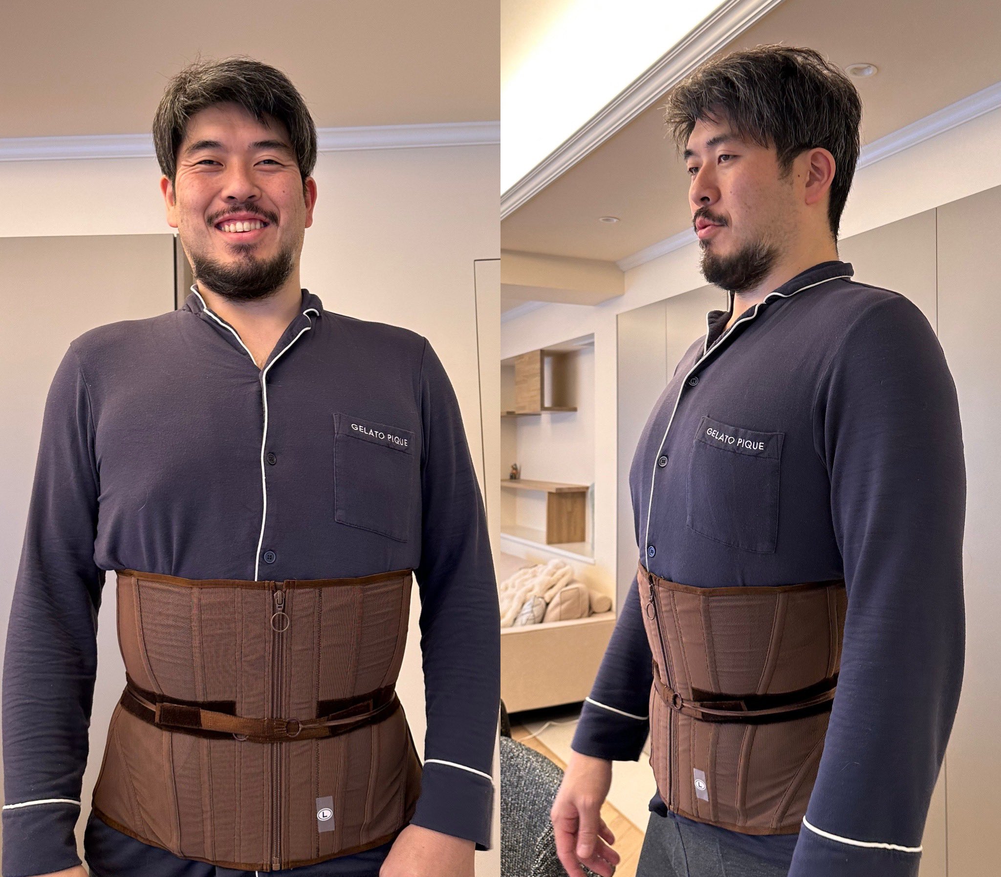 元鈴木さん コルセット ヴィーナス XLサイズ ベージュ