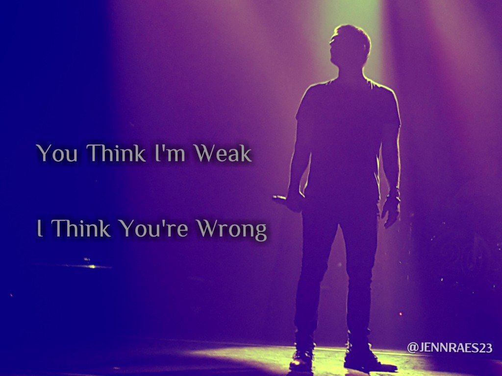 JENNRAES23's tweet photo. "You think I'm weak.
I think you're wrong."
#MatchboxMonday https://t.co/DFfrPG0k4Z
