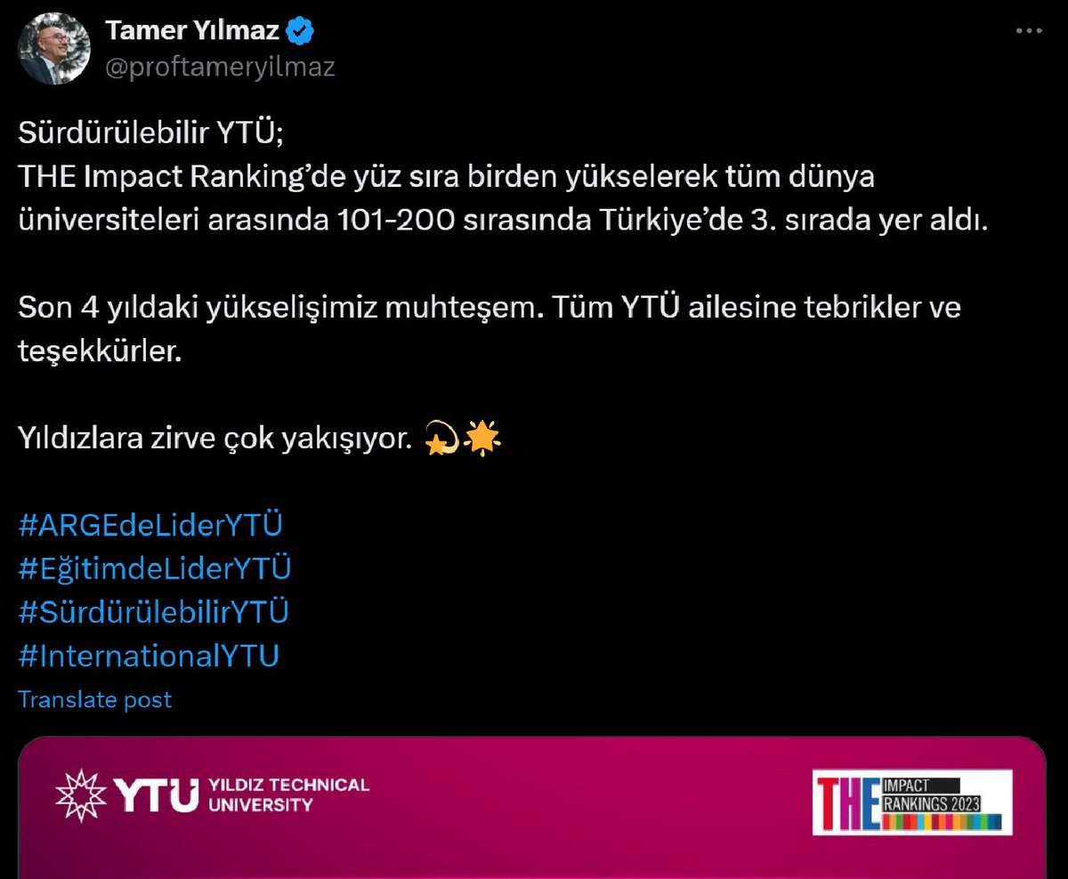 Sn. YTÜ rektörü  <a href="/proftameryilmaz/">Tamer Yılmaz</a>  her konuda lideriz zırvalığına artık bi  son versen!  
Anca algı ve rantda lidersiniz
 Hacda bile hala şov yapmak nedir? Otur günahlarından arın! Yoksa buda mı algı için!  İnsanda utanma olmayınca durum bu oluyormuş! Gerçek lider İTÜ
<a href="/erolozvar/">Erol Özvar</a>
