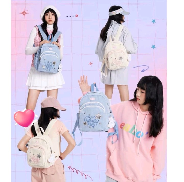 cutieideas's tweet photo. 150k | buat yang mau ke sekolah tapi tas nya pengen keliatan keren tapi lucu, nah tas ini cocok banget ! muat buat bawa buku dan lain-lain

https://t.co/V7ogN1dINz

#GodMorningTuesday #tolakelaelo #tolakblokirX #pagii #sarapan https://t.co/LWJZAVaRRv