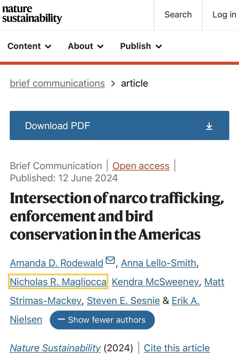Department of Geography & the Environment, UA (@bamageography) on Twitter photo 📣 Publication alert:
Don't forget to check out these 2 significant articles by <a href="/nickmags13/">Nick Magliocca</a> based on his project on narco-trafficking’s influence on land-use change. #landusechange #conservation #Sustainability <a href="/naturesustainab/">NatureSustainability</a> <a href="/UofAlabama/">The University of Alabama</a> 📣 Publication alert:
Don't forget to check out these 2 significant articles by <a href="/nickmags13/">Nick Magliocca</a> based on his project on narco-trafficking’s influence on land-use change. #landusechange #conservation #Sustainability <a href="/naturesustainab/">NatureSustainability</a> <a href="/UofAlabama/">The University of Alabama</a>