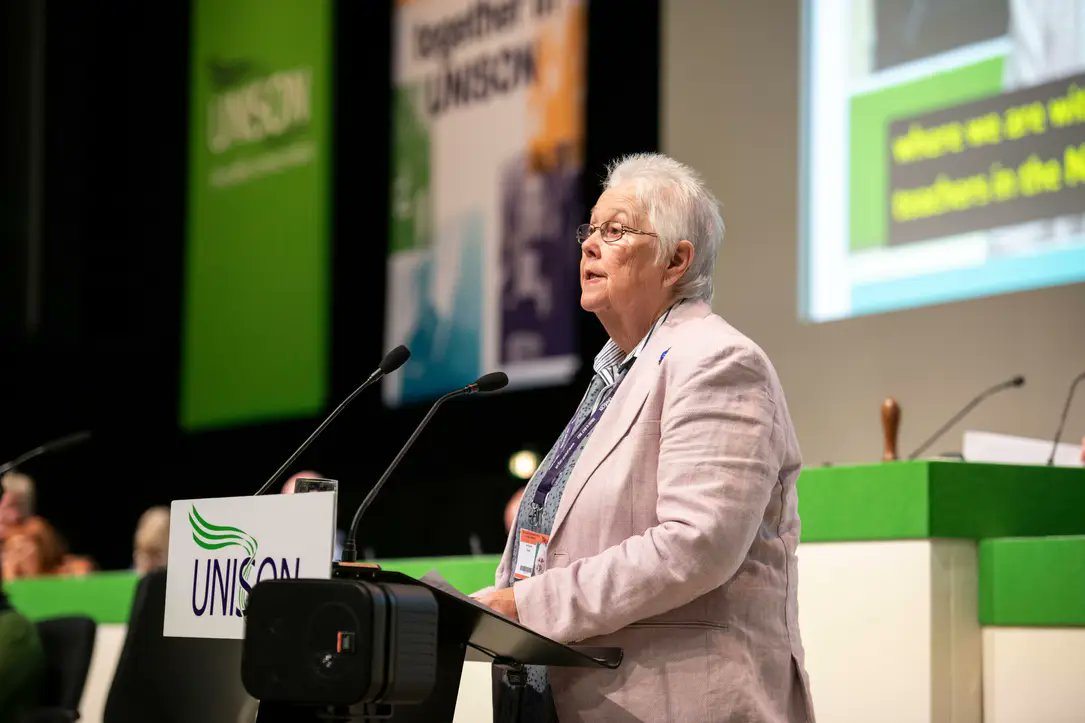 Our CEO Professor Emeritus <a href="/suesanders03/">Professor Emeritus Sue Sanders - She/Her</a> gave
a keynote speech at the <a href="/unisontheunion/">UNISON - UK's largest union</a> conference yesterday talking about the importance of LGBT+ education &amp; learning from our history. 

Unison are celebrating the year of the LGBT+ worker.

unison.org.uk/news/2024/06/b…

#LGBTQIA