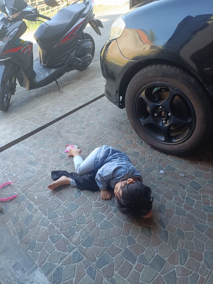 Kalo ngambek aja psti gini ni