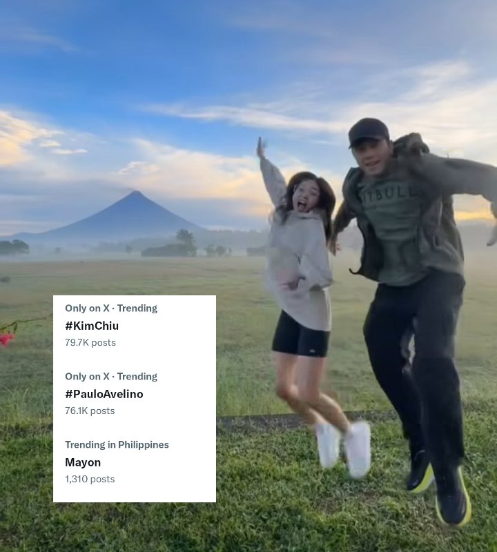 pauever513's tweet photo. Trending pati ang Mayon π @prinsesachinita @mepauloavelino
KIMCHIU ForBILLEASE
#KIMFirstBrandAmbassador
#KimPau #PauloAvelino #KimChiu https://t.co/XEwmWldxex