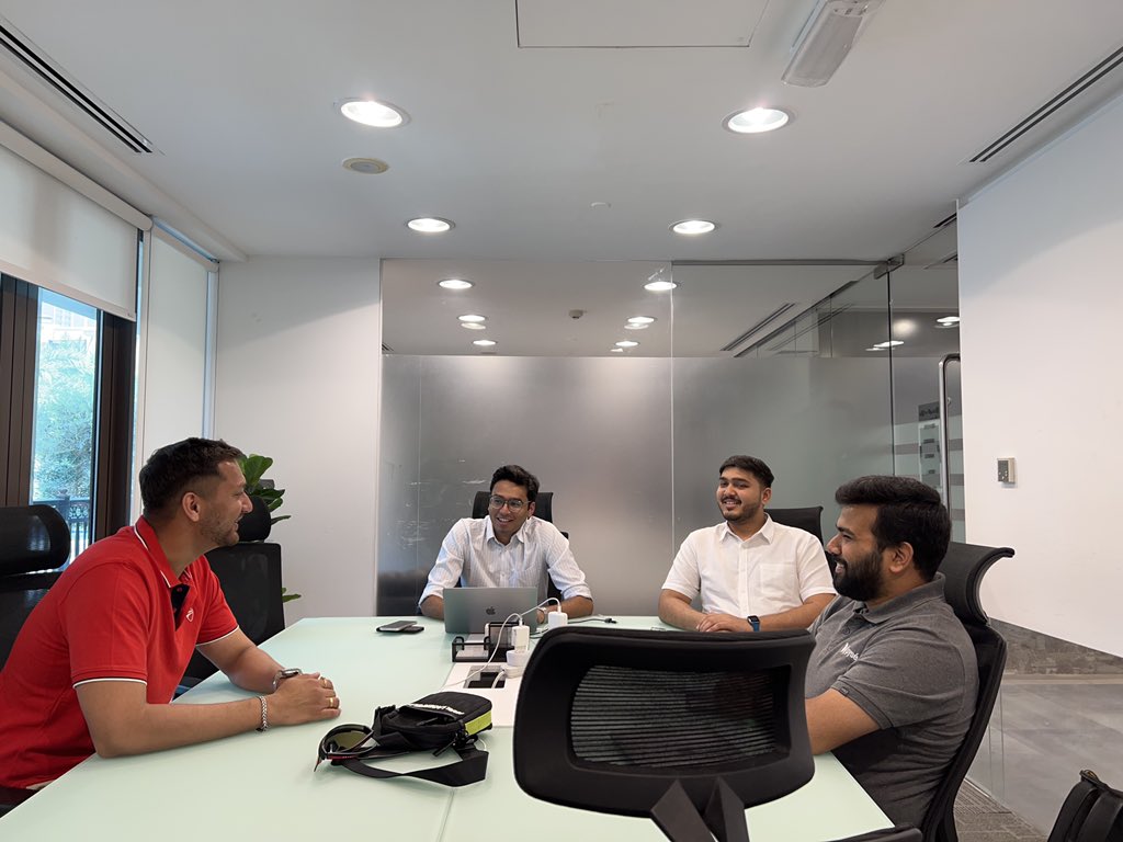 Shashwat Eternal (@shashwateternal) on Twitter photo RARELY do you meet founders in web3 with revenue, let alone 40 Cr+!
<a href="/kappekp/">Kaustubh Padakannaya</a> <a href="/harshitgarg47/">Harshit Garg</a> at <a href="/PyseEarth/">Pyse</a> are IT.
“Asli Dhanda”, like we spoke at the <a href="/MANTRA_Chain/">MANTRA | Tokenizing RWAs</a> incubator’s Dubai leg.
Can’t wait to see you guys grow 1000x from here.🫡🧡 RARELY do you meet founders in web3 with revenue, let alone 40 Cr+!
<a href="/kappekp/">Kaustubh Padakannaya</a> <a href="/harshitgarg47/">Harshit Garg</a> at <a href="/PyseEarth/">Pyse</a> are IT.
“Asli Dhanda”, like we spoke at the <a href="/MANTRA_Chain/">MANTRA | Tokenizing RWAs</a> incubator’s Dubai leg.
Can’t wait to see you guys grow 1000x from here.🫡🧡