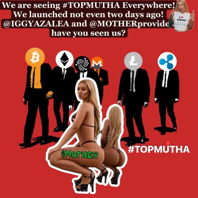 <a href="/stekisteks/">///Steki🧲</a> <a href="/topmutha/">who is it</a> launched then...
-Burned 100,000,000 10%
-Sent <a href="/IGGYAZALEA/">IGGY AZALEA</a> 200,000,000 of their #topmutha #memecoin for the best #mother on #solana $sol $mother $topmutha