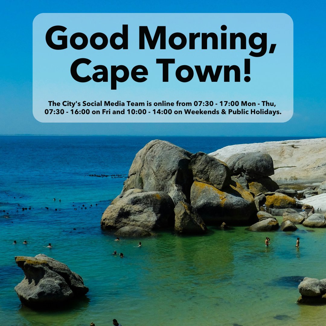 City of Cape Town tweet media
