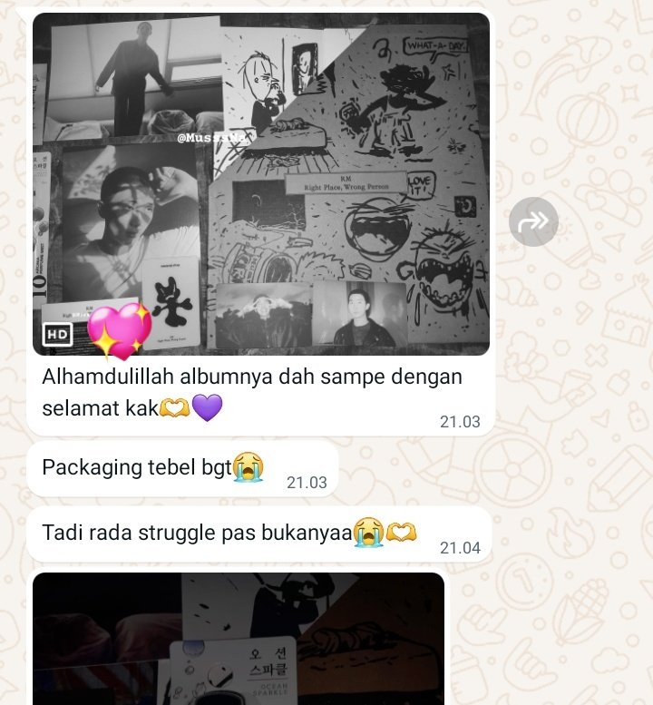 crystalsnwco's tweet photo. 📦 Previous Order RPWP by @crystalsnwco 

>> Arrived INA 09 Juni~ 
>> Another testimoni dari salah satu customer, thank you 🥰🫶🏻 https://t.co/icN16JkERu
