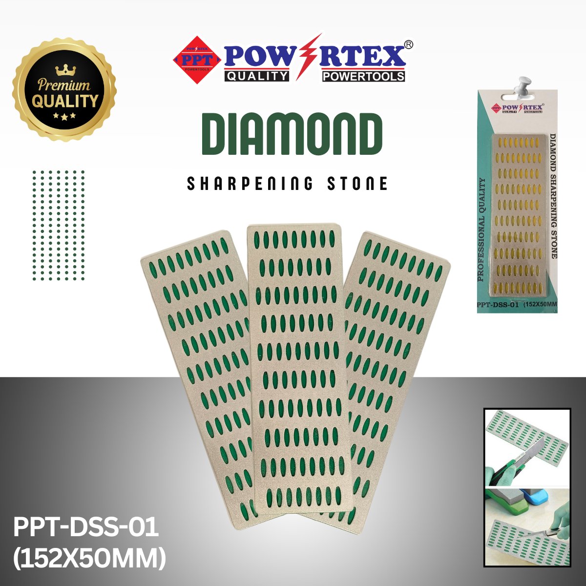 Powertextool's tweet image. Powertex Diamond Sharpening Stone to order visit powertextools.com or download powertexb2b application from play store(bit.ly/3c9ZjAI). For New arrivals and Newly Launched Products please follow us @powertextools.
.
.
.
.
.
  #sharpeningstone  #diamondsharpening