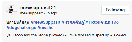 xiaobabiiwawa's tweet image. Seems to me that after Baby #Mushu did the trick, Mew said "Geng mak (very smart)"

Caption: Delighted/proud with (our/my/the) child/kid/baby

🥺🤏🏻
#มิวตุลย์ #MewTul 
#MewSuppasit #Tul_Pakorn
@MSuppasit @octotul