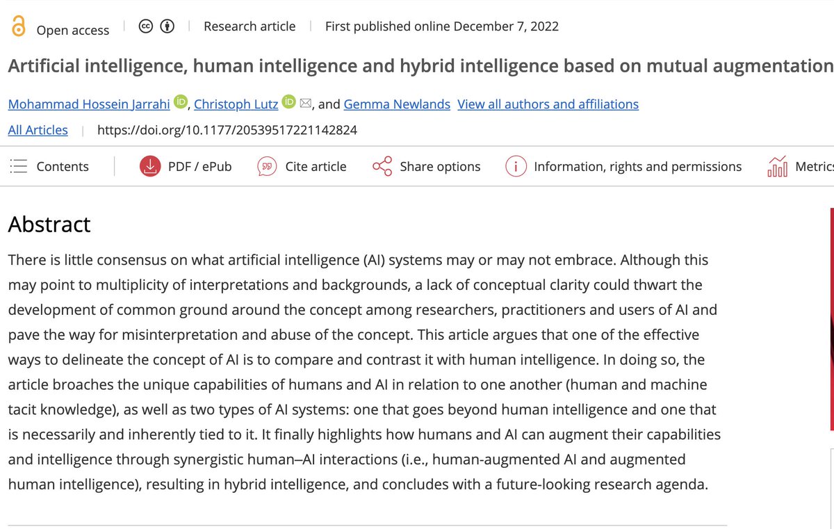 Big Data & Society tweet media