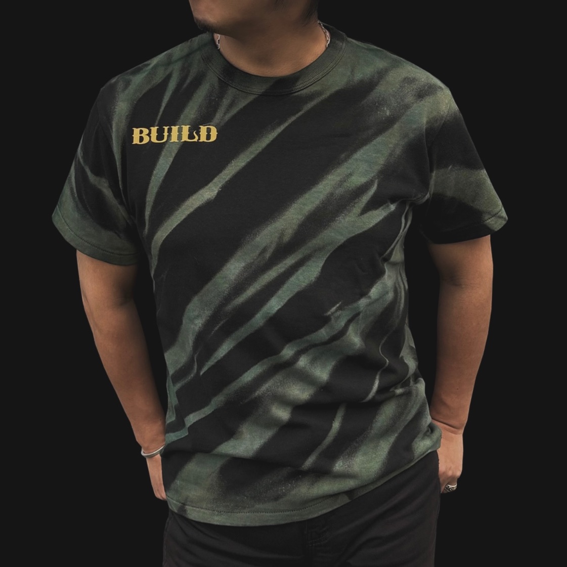Build_Clothing's tweet photo. 新作 Build Thunder Tie Dye SS-T（BLK/GRN）

https://t.co/VArSkeY2ys

#buildclothing #tshirt #tshirts #sst #sstee #tiedye #ビルドクロージング #tシャツ #タイダイ #タイダイtシャツ #タイダイ染め #タイダイ柄 https://t.co/uywQw4tWrV