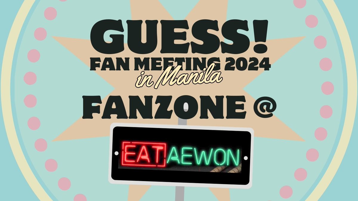 onew_ph's tweet photo. PROJECT SIX: FANZONE

✨<GUESS!> FANZONE @ EATAEWON, GATEWAY MALL✨

It’s finally here! We are pleased to announce the <GUESS!> in Manila FANZONE with our restaurant partner EATAEWON KOREAN RESTAURANT!

When: JULY 4, THURSDAY
Time: 10AM - 4PM only!
Loc: LEVEL 2, GATEWAY 1 (near the Atrium and the Gateway 2 walkway)

Eataewon has prepared a special set menu for Shawols for  ₱300! We’ve also prepared a <GUESS!> Kit to enjoy with your purchase. 

See you there, Jjinggus! 🫶🏻🐰

**EARLY BIRD BENEFIT: The first 50 purchasers of the EXCLUSIVE SET MENU will receive a FREE photobooth pass from Eataewon!

**SPECIAL SHAWOL PHOTOBOOTH DISCOUNT FROM EATAEWON: ₱100/set

**<GUESS!> Kits are only a LIMITED QUANTITY. No reservations; First come, first served.

ONEW GUESS IN MANILA     
#ONEW_GUESS #ONEW #온유 #オニュ #샤이니    
온유 샤이니 #JINKI #SHINee