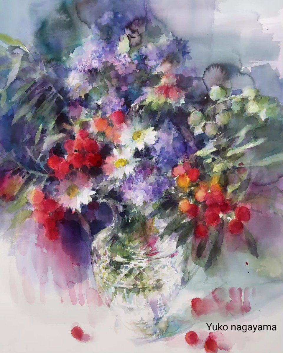 手描きイラスト✢創作水彩原画『煙』 煙草水彩イラスト｜無料イラスト・フリー素材なら「イラストAC」