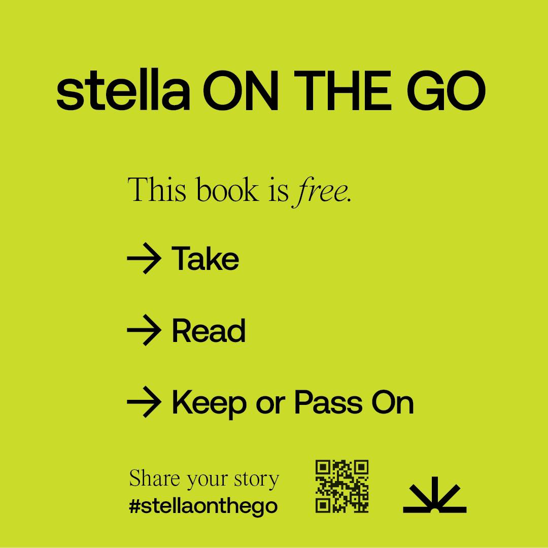 And it is a GO! We are placing books in public transport across Australia for everyone to read. Discover our new initiative #stellaonthego: stella.org.au/stellaonthego/