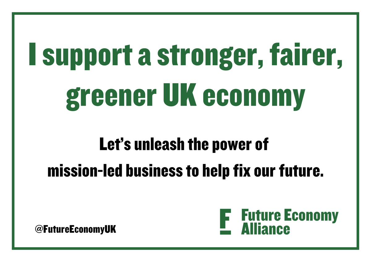 🌱 We're delighted to join <a href="/FutureEconomyUK/">Future Economy Alliance</a> today to spotlight the role of mission-led businesses, including social impact investors, in creating a stronger, fairer, and greener economy.

Join us and four million others across the UK by signing the mission statement and spreading