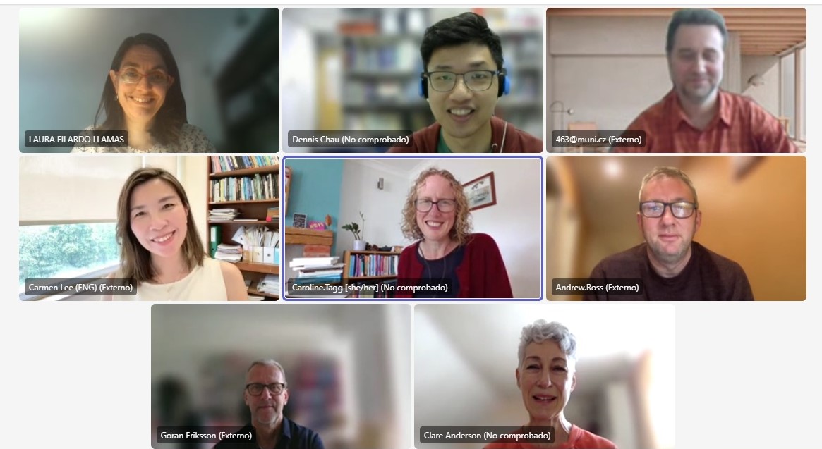 dcmjournal's tweet photo. Last meeting of the Editorial Team before conference season & the summer holidays. And last meeting of @Carotagg as a member of the team.
Thank you, Caroline, for your big contribution to the journal & to #MediatedDiscourse!!
More info on changes in the #EditorialTeam soon! https://t.co/q5viqSP1BC
