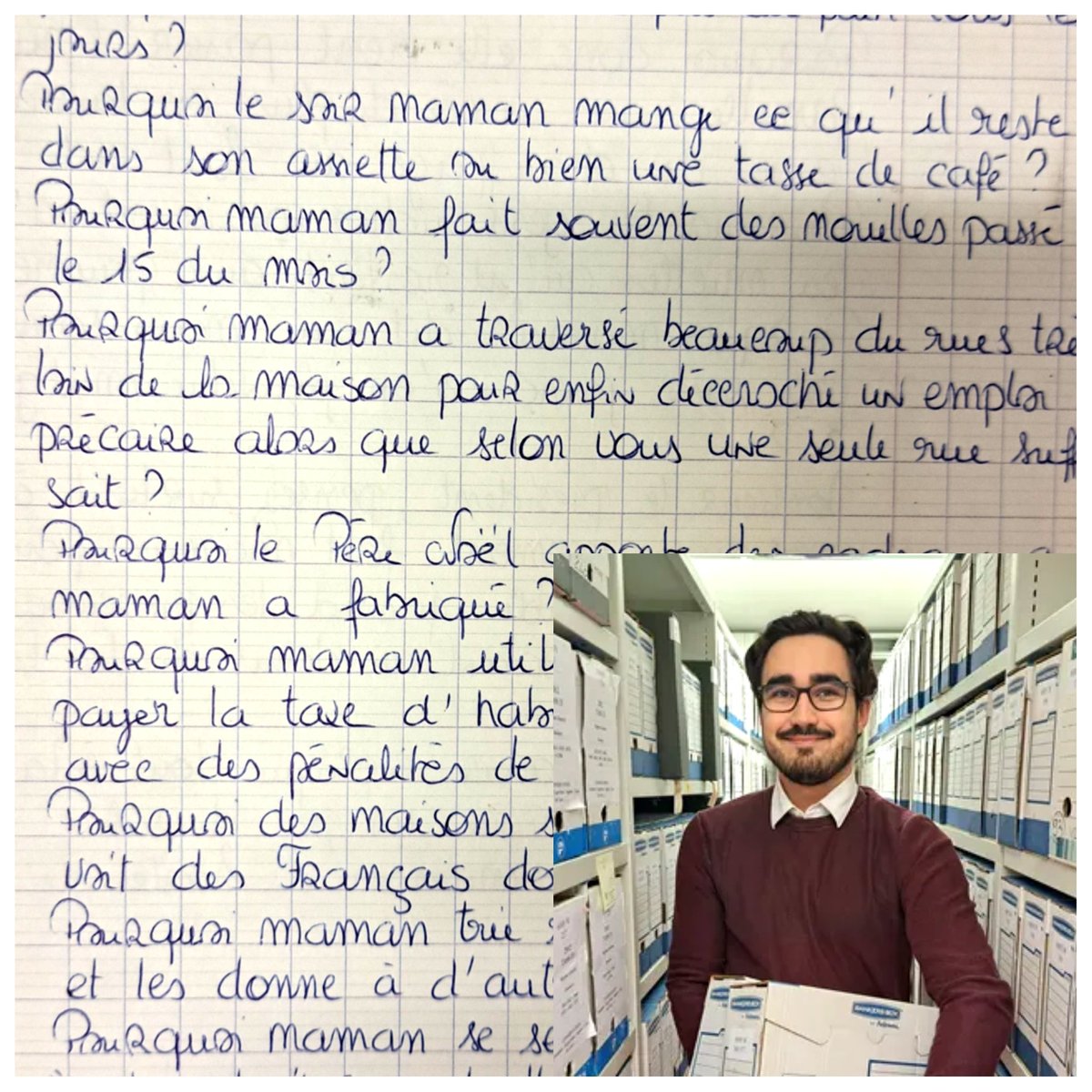 Que contenaient les cahiers de doléances déclenchés suite à la crise des "gilets jaunes" ?
Près de 200 000 contributions sont aujourd'hui archivées.
Reportage à Bordeaux
radiofrance.fr/franceculture/…