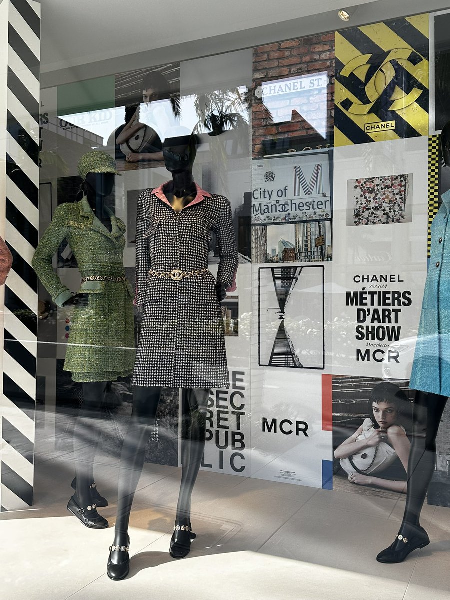 My photos in the window of Chanel on Rodeo Drive in Beverly Hills #MVITA #JoyDivision #FactoryRecords