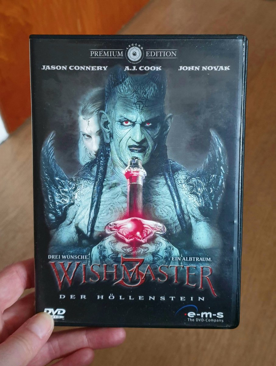 TanjaStrutzl's tweet image. I love the fantastic #Wishmaster movie series.🧞‍♂️