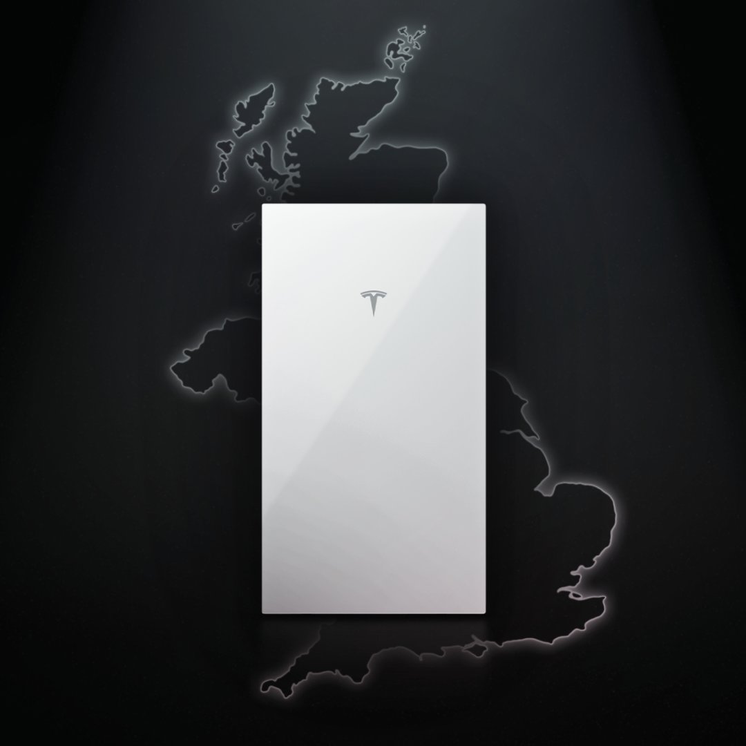 Powerwall 3 is now available in the United Kingdom 🇬🇧ts.la/Powerwall3UK