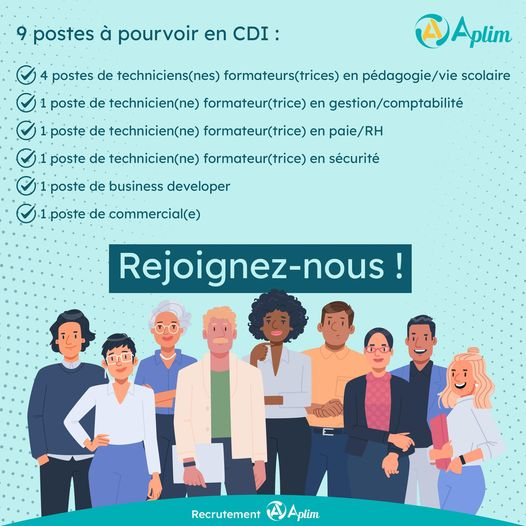 RenaudCharlesFT's tweet photo. [#LaSavoieRecrute] 
Pour toujours mieux accompagner ses clients sur les solutions informatiques #EcoleDirecte et #Charlemagne, Aplim recrute sur 9 postes ⤵️
Pour en savoir plus, rendez-vous sur : https://t.co/FntD96rdrU

#emploi #Savoie #numérique #pédagogie
#OnEstLàPourVous https://t.co/PkTqvqSl1A