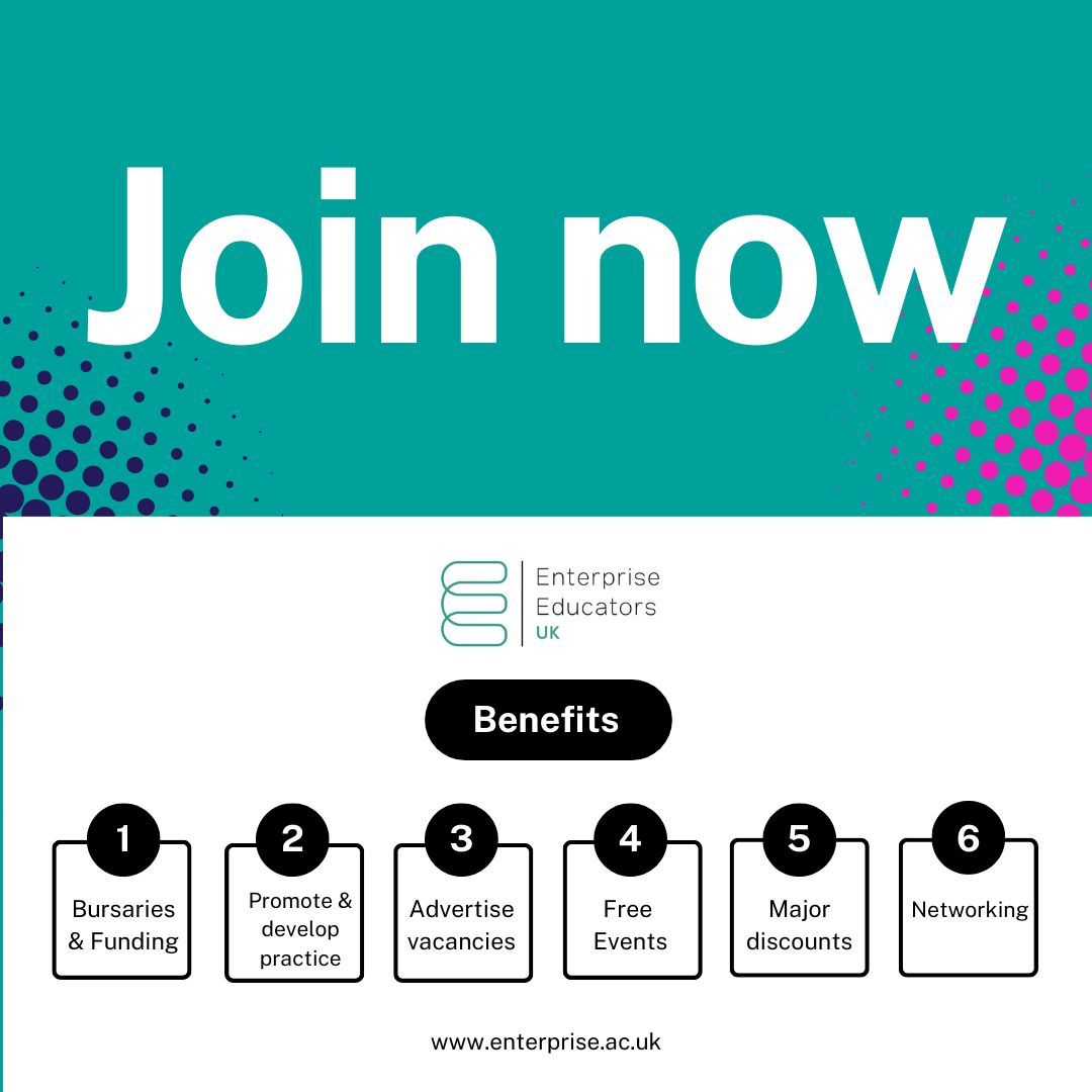 JOIN US - We've been joined by 17 new members this year who are all enjoying the benefits of EEUK membership and helping to enable excellence in #enterprise and #entrepreneurship education across the globe. Why not find out more? Click here - buff.ly/3OmN5qP