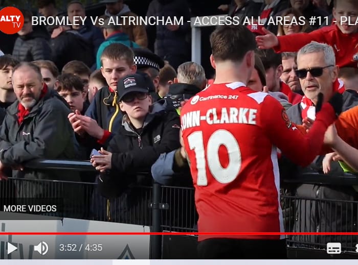 martingillet's tweet photo. @ClarkeConn Thanks for the great memories from your time at Alty. Obviously my desperate plea for you to stay after the Bromley match wasn't quite enough but we all knew you were destined for higher levels. Good luck Chris. https://t.co/OXRa2BP3ti